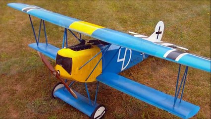Balsa USA Fokker DVII Long Island WWI Dawn Patrol 2014