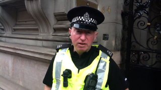 PC Terry Mulvaney Speaks from WWI Commemorative Event in Glasgow