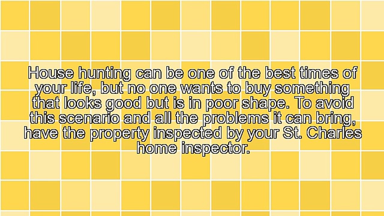 Local St. Charles Home Inspector Provides Peace Of Mind For Your Home Purchase