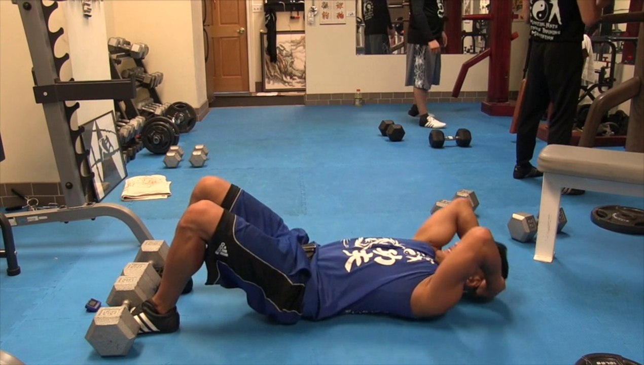 Fitness Test - Full Range Situps in 1 min - Sifu 47 Chaaze 35 Sigung 25 Claw 20