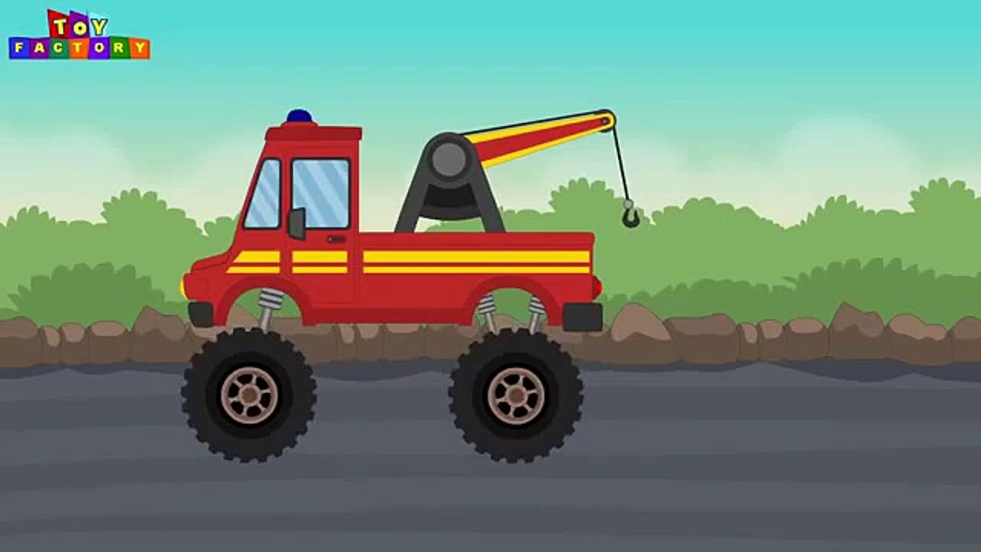 Tow Truck and Repairs - Tow trucks for children - Monster trucks for  children - video Dailymotion