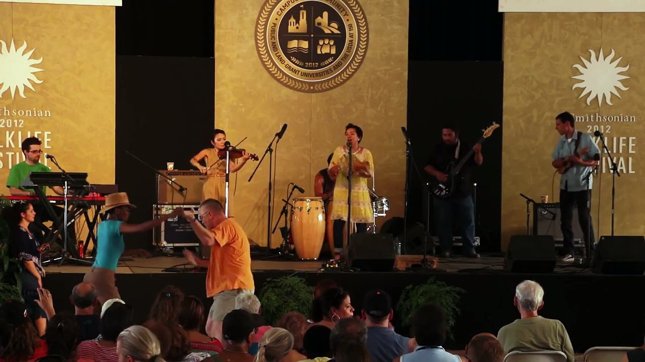 Quetzal Performs "Estoy Aqui" at the 2012 Smithsonian Folklife Festival