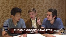 Dylan O'Brien, Thomas Brodie-Sangster & Ki Hong Lee's MAZE RUNNER: THE SCORCH TRIALS Interview (HD)