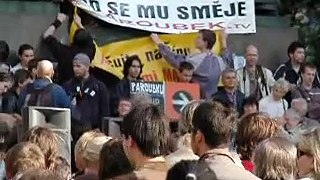 Anti Paroubek Demonstration 2006