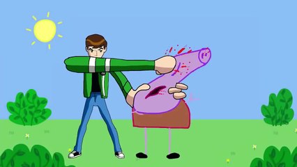BEN 10 VS PEPPA PIG PARODY