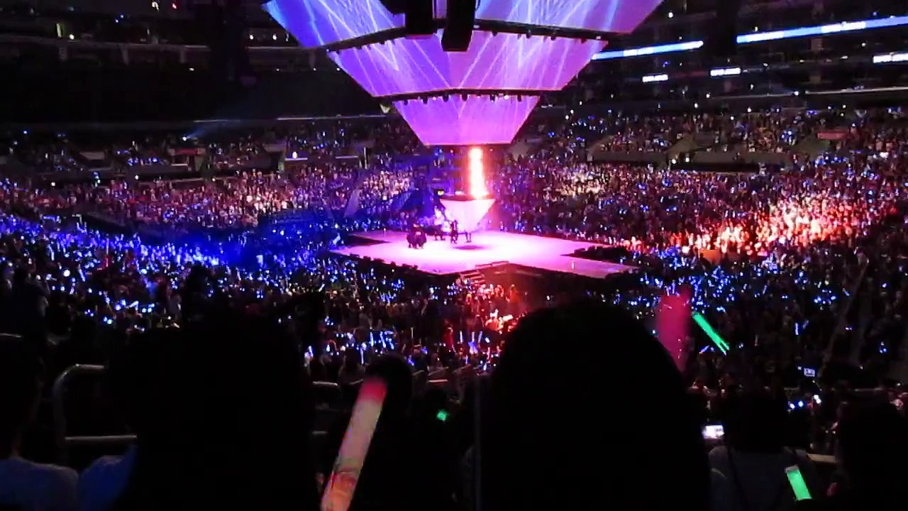 Super Junior - Shake It Up + Oppa, Oppa + Can You Feel It + Rockstar (KCON15LA | fancam)