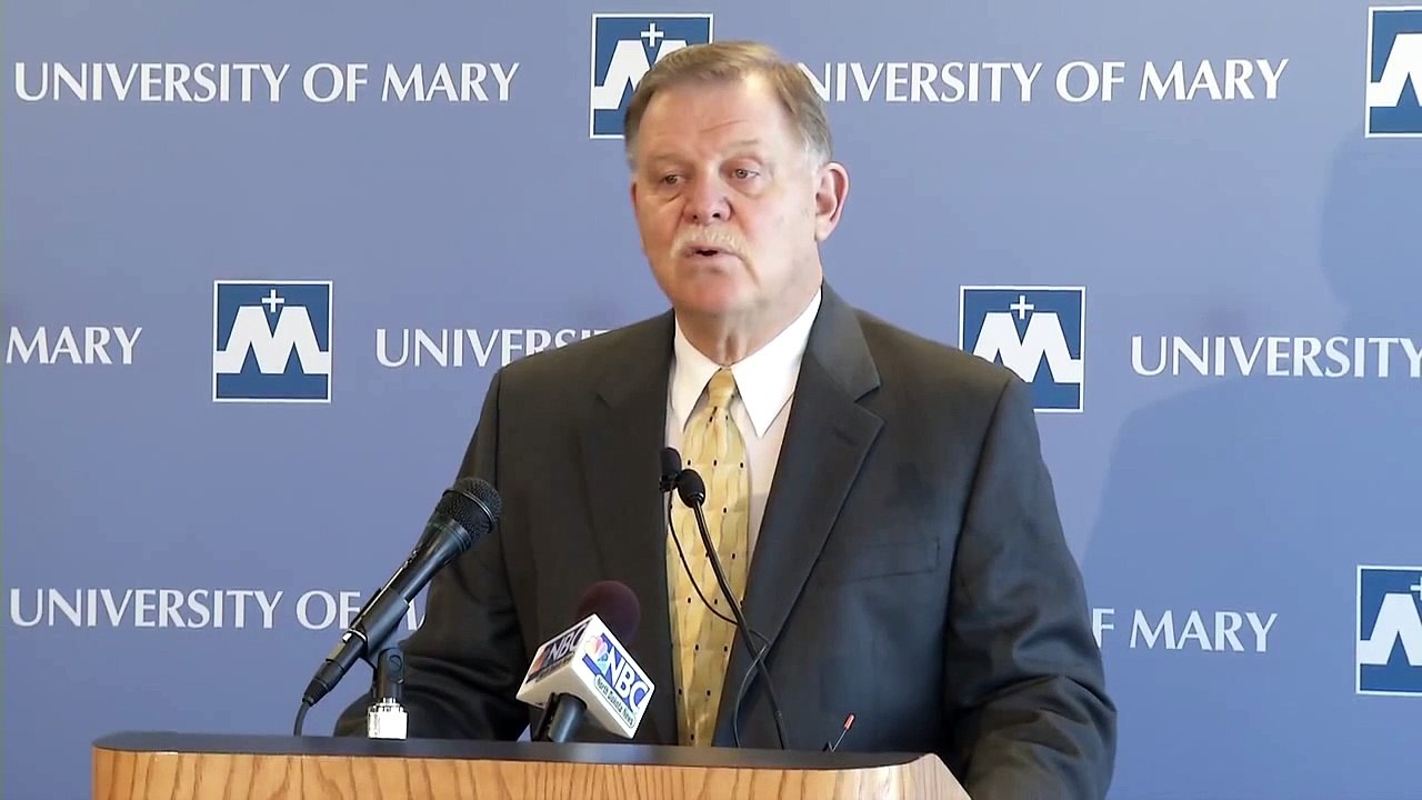 University of Mary Introduces New Head Football Coach Josh Kotelnicki