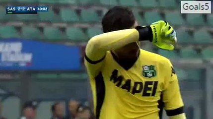 Antonio Floro Goal Sassuolo 2 - 2 Atalanta Serie A 13-9-2015