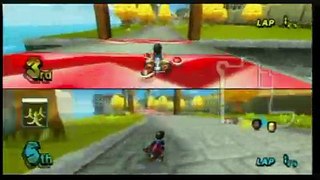 Mario Kart Wii Multiplayer Friend Match.