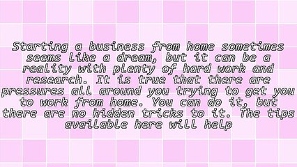 Find Money From Home Business Without Going Insane