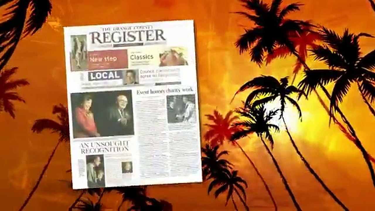 OC Register's service to community through news coverage - 2012-11-21