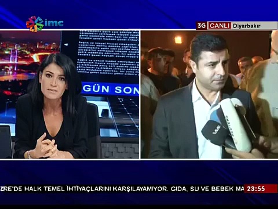 (8.9.2015) Selahattin Demirtaş'tan ders gibi açıklama: Silahları susturun!