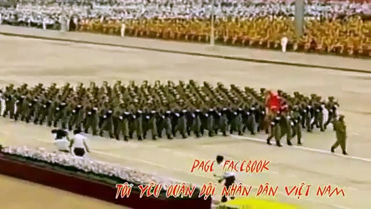 Khí thế ngút trời của Quân Đội Việt Nam