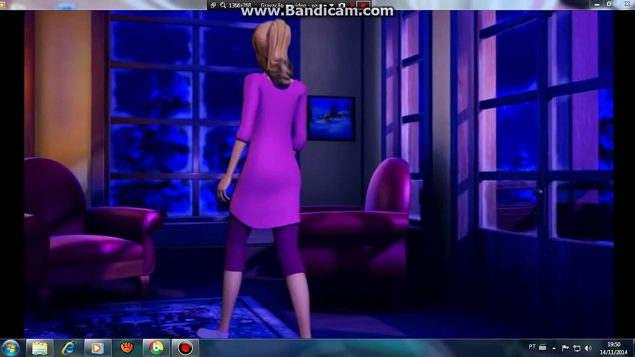 Barbie um natal perfeito; com ele estou a sonhar