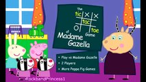 Peppa Pig Games Tic Tac Toe Of Madame Gazella Game   Nick Jr Peppa Pig Games
