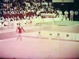 Olympic Champions - Montreal 1976 Floor  - Nelli Kim