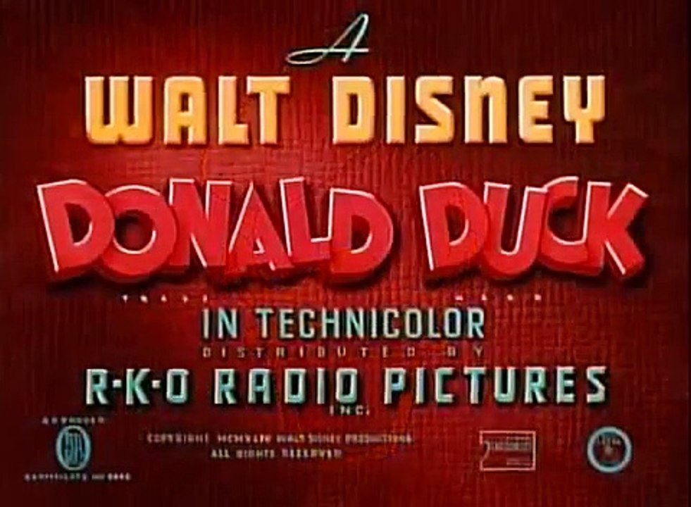 Donald Duck The Plastics Inventor 1944