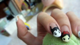 tsum-tsum nail art tutorial