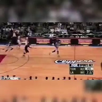 Just Basketball tb to Vince Carter nasty alley oop against the Clippers
