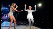 Taylor Swift says I Love You to Calvin Harris while in concert