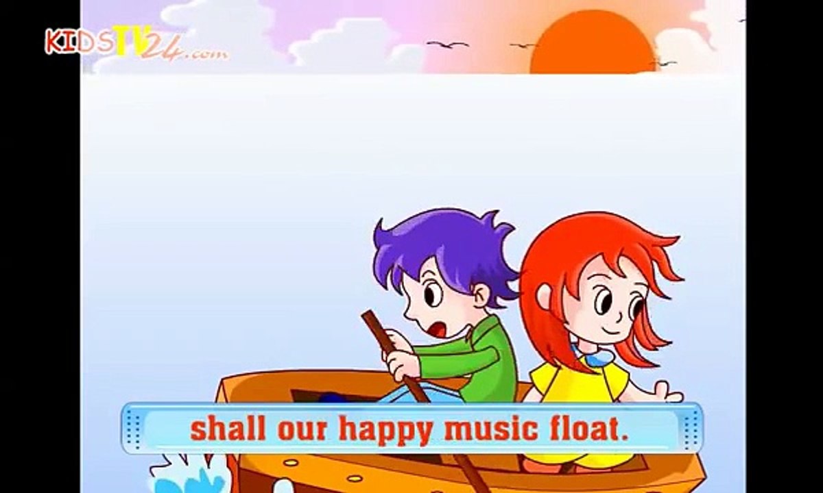 Lightly Row - Song for kid - Nursery Rhyme