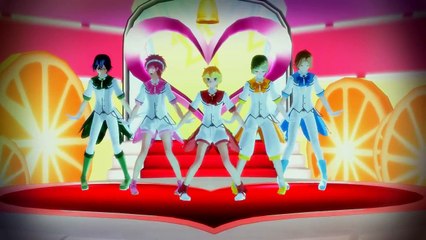 Binan Koukou Chikyuu Bouei Bu Love! MMD "Galaxias!" - Battle Lovers Vs. Conquest Club