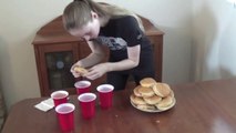 23yo Model eats 20 Cheeseburgers In Just Over 16 Minutes