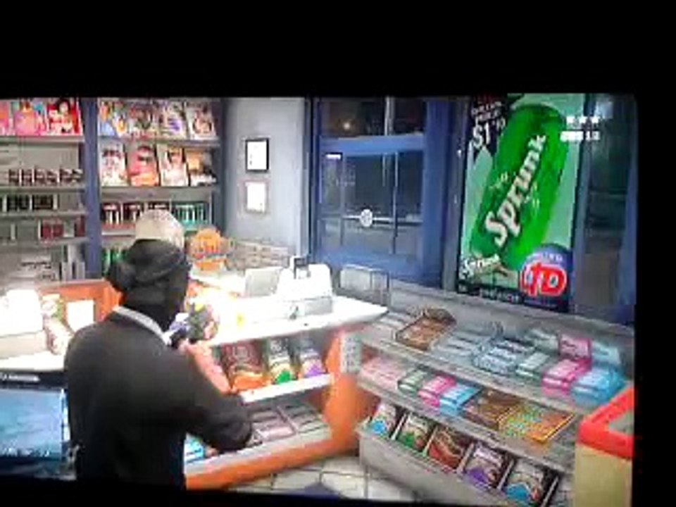Bracage du superette sur gta 5 online