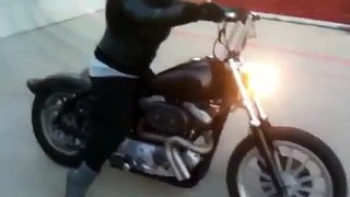 Sportster 883 open exhaust