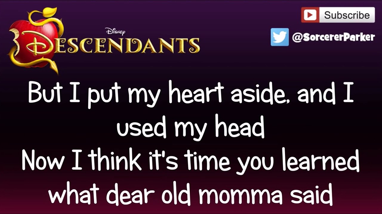 Descendants "Evil Like Me" Karaoke & Instrumental