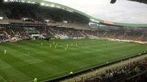 Nantes - Rennes vu des tribunes