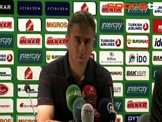 Hamzaoğlu: "Yine de tebrik ediyorum"