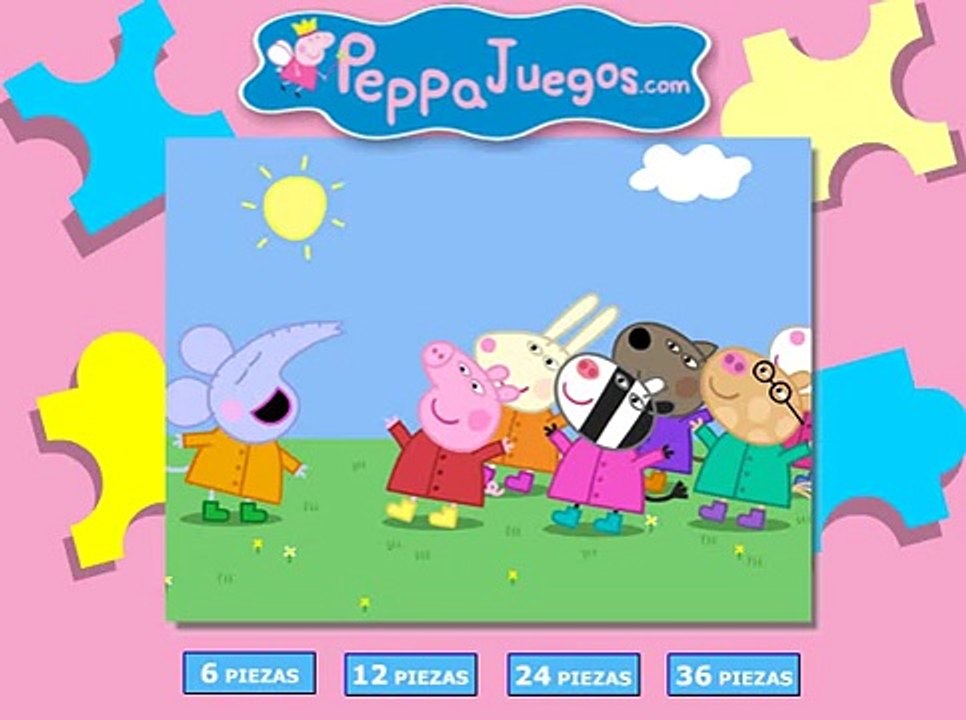 Puzzle Recreo Escuela Peppa Pig