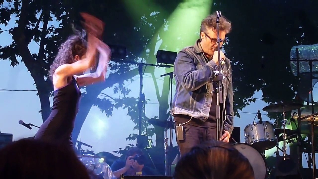 Papillon Paravel - 'La même (Rmx)" @ Square André Chénier, Carcassonne 25 Jul 15