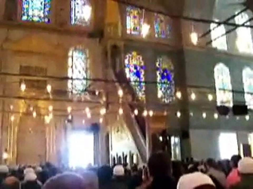 prière vendredi mosquée bleue