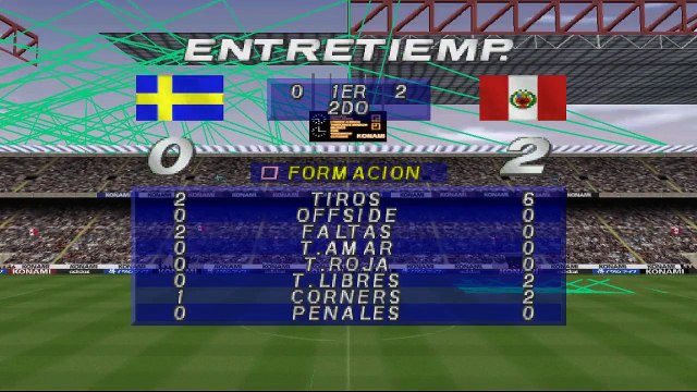 PERU AL MUNDIAL Match 1 Fase de Grupos - Peru vs Suecia (WE2002)