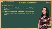Tiếng anh lớp 12 - Unit 8 - Life in the future - Reading - Vocabulary - Cadasa.vn