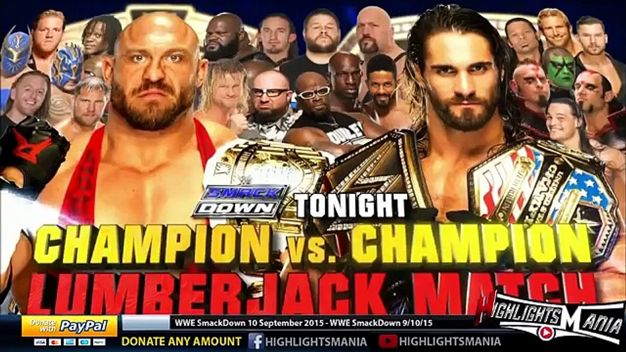 WWE Smackdown 10 September 2015 Highlights - wwe smackdown 9-10-15 highlights