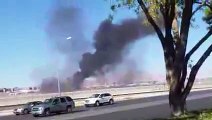 British Airways plane catches fire at Las Vegas Airport - Wornies