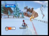 Mountain Sports (Wii) Gameplay: Downhill Skiing