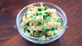 No Cook - Coconut Curry Pea Mash by FLAT CAT GEAR