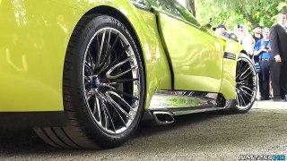 BMW 3 0 CSL Hommage WORLD DEBUT   Start Up Sound, Rev, Overview & Driving