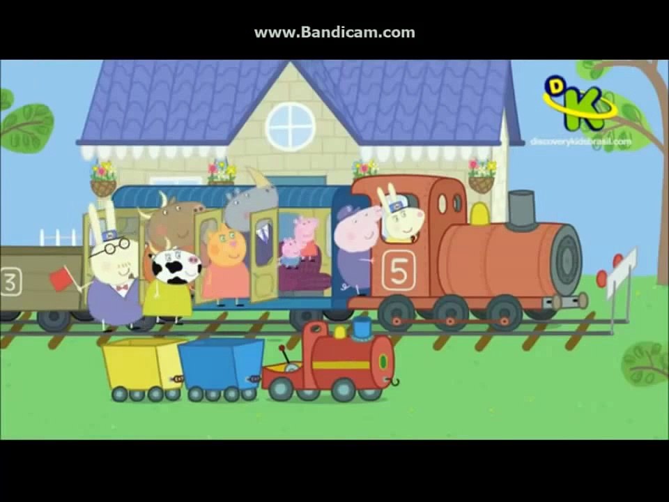 Peppa Pig 5° Temporara 2015 Trem de brinquedo