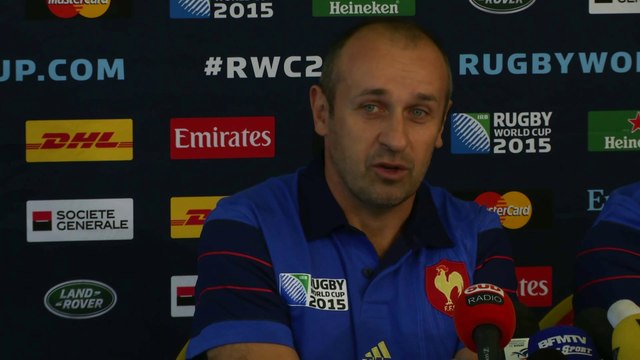 Rugby - CM - XV de France : PSA «Les joueurs ont envie de rentrer dans la compétition»