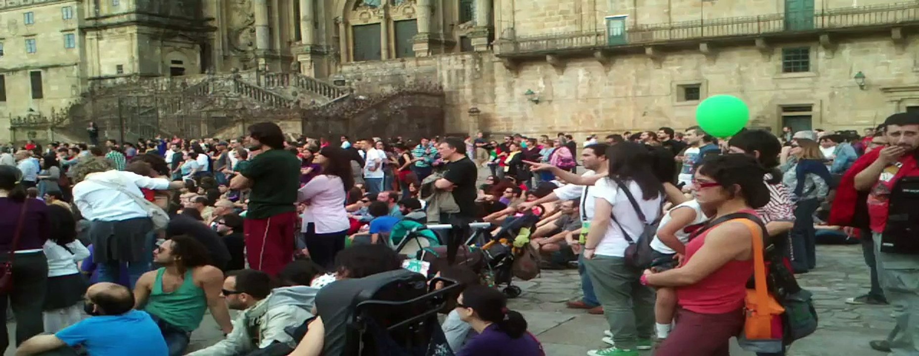 Grandola, Vila Morena cantada no Obradoiro