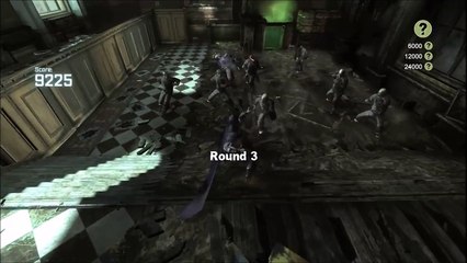 Optic Rhythm Plays Batman Arkham City -  Blind Justice Combat Challenge