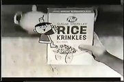 1529_Post RICE KRINKLES Funny cartoon vintage commercials_TV ads