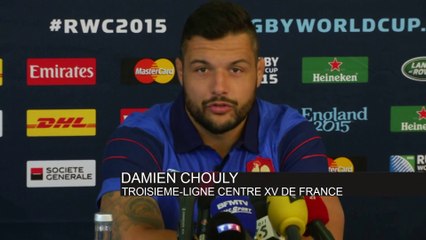 Rugby - CM - XV de France : Chouly «Jacques Brunel a ciblé ce match»
