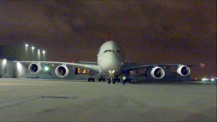 Qantas Airways Airbus A380-842 [VH-OQA] Engine Run