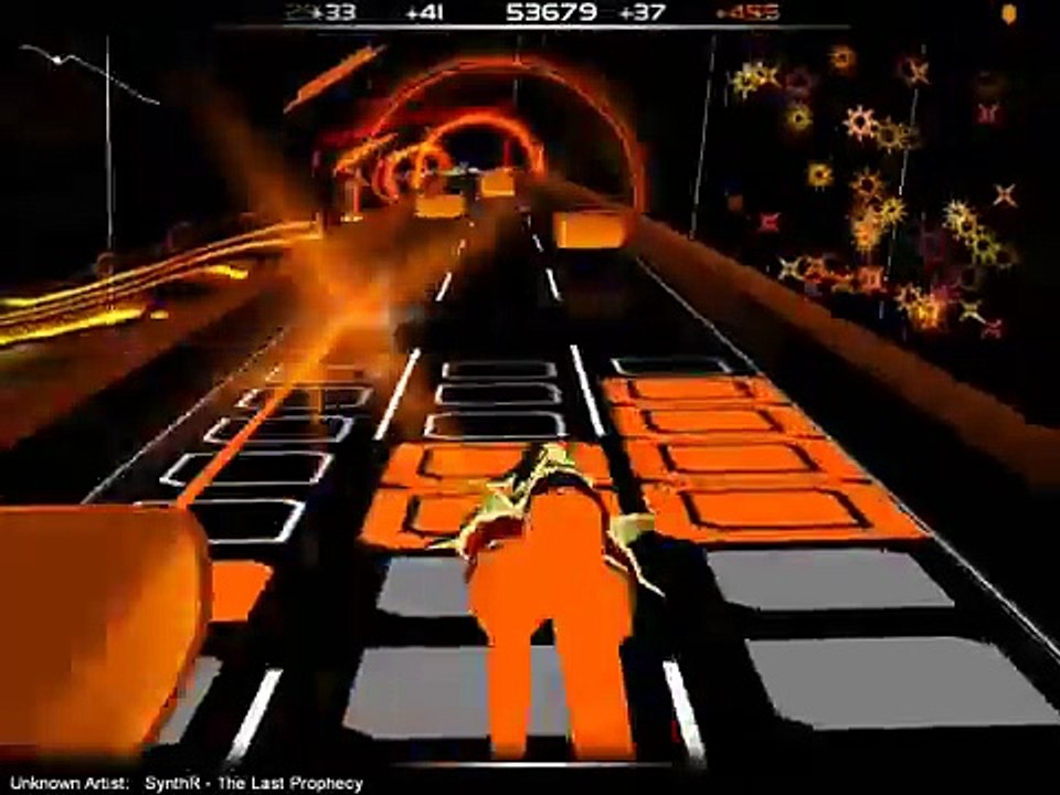 SynthR - The Last Prophecy (Difficult Song In Audiosurf Ninja Mono)
